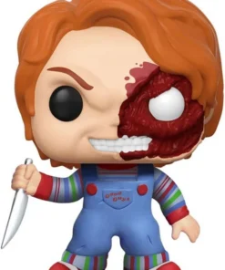 Figura Funko POP El Muñeco Diabólico Chucky Half (BD) Exclusive – ilevel. Librería, cómics y regalos