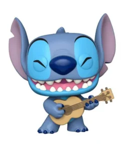 Funko POP Jumbo Lilo & Stitch Stitch con ukelele 25 cm – ilevel. Librería, cómics y regalos