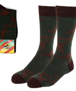 Calcetines Jurassic Park talla 40-46 – ilevel. Librería, cómics y regalos