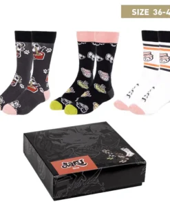 Pack Calcetines 3 Piezas Otaku Talla 36-41 – ilevel. Librería, cómics y regalos