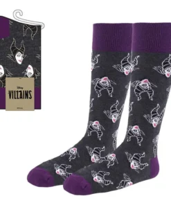Calcetines Disney Villains calcetines Maléfica talla 36-41 – ilevel. Librería, cómics y regalos