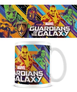 Taza Marvel Guardians of the Galaxy Coloured Heros – ilevel. Librería, cómics y regalos
