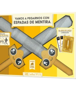 Vamos a pegarnos con espadas de mentira – ilevel. Librería, cómics y regalos
