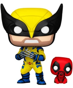 Funko POP MARVEL Deadpool & Wolverine Wolverine con Babypool – ilevel. Librería, cómics y regalos