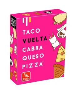 Juego Taco, Vuelta, Cabra, Queso, Pizza – ilevel. Librería, cómics y regalos