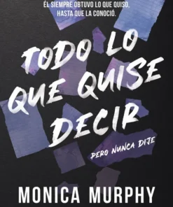 Todo lo que quise decir, pero nunca dije – ilevel. Librería, cómics y regalos