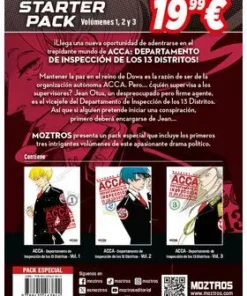 Starter Pack Acca Departamento De Inspección De Los 13 Distritos – ilevel. Librería, cómics y regalos