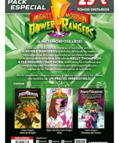 Pack Especial Mighty Morphin Power Rangers – ilevel. Librería, cómics y regalos