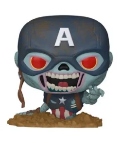 Funko POP Marvel Zombies Zombie Captain America – ilevel. Librería, cómics y regalos