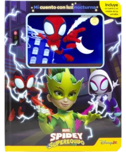 Spidey y su superequipo. Mi cuento con luz nocturna – ilevel. Librería, cómics y regalos
