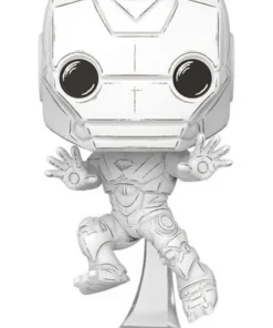 Funko POP Marvel Sketched – Iron Man – ilevel. Librería, cómics y regalos