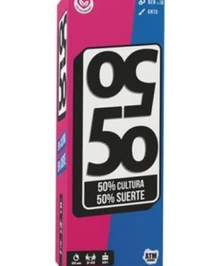 50 50 JDM | Juego de cartas trivia Asmodee en Frikomics