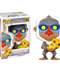 Figura Funko POP Disney El Rey León Rafiki con Simba – ilevel. Librería, cómics y regalos
