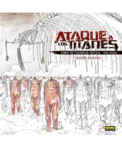 ATAQUE A LOS TITANES LIBRO DE COLOREAR OFICIAL 1
