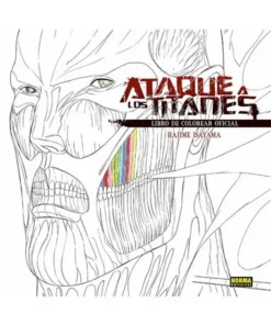 ATAQUE A LOS TITANES LIBRO DE COLOREAR OFICIAL 2