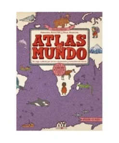 ATLAS DEL MUNDO EDICION PURPURA ¡El atlas del mundo ahora es más gr…