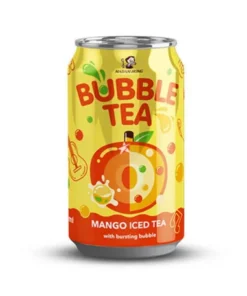 Bebida de Bubble Tea Sabor Mango 340ml