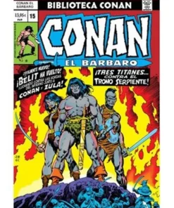 BIBLIOTECA CONAN. CONAN EL BARBARO 15