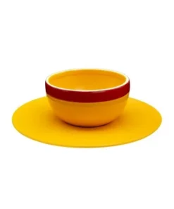 BOL Y PLATO SOMBRERO DE PAJA ONE PIECE