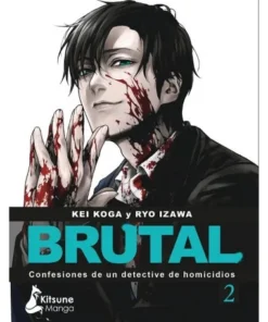 BRUTAL CONFESIONES DE UN DETECTIVE DE HOMICIDIOS 2 KITSUNE BOOKS8,9…
