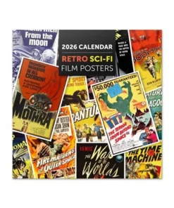 CALENDARIO 2026 30X30 CIENCIA FICCION RETRO
