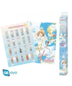 CARDCAPTOR SAKURA – Set 2 Chibi Posters Artworks (52×38) POSTERS9,9…