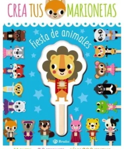 CREA TUS MARIONETAS FIESTA DE ANIMALES