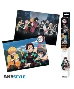 DEMON SLAYER – Set 2 Chibi Posters – Series 2 (52×38) POSTERS9,95 €…