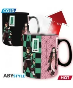 Demon Slayer Taza Térmica 460 ml | Merchandising oficial