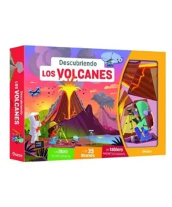 DESCUBRIENDO LOS VOLCANES TABLERO MAGNETICO