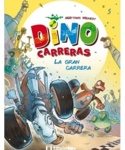 DINO RUEDAS 2 LA GRAN CARRERAS 9788416387809 HIDRA EDITORIAL 8,95 €