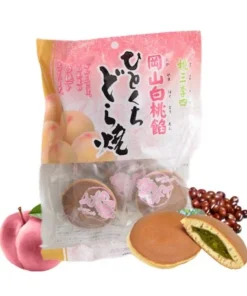 Dorayaki Ichiefoods melocotón blanco y red beans 115 g