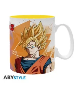 Taza Dragon Ball Goku Vegeta 460ml | DBZ | Frikomics