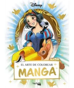 EL ARTE DE COLOREAR MANGA DISNEY
