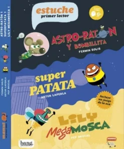 ESTUCHE PRIMER LECTOR ASTRO RATON/SUPERPATATA/LILI MEGA MOSCA Cuent…
