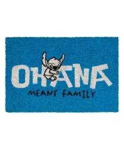 Felpudo Ohana Lilo y Stitch 40 × 60 cm | Decoración Disney | Frikomics