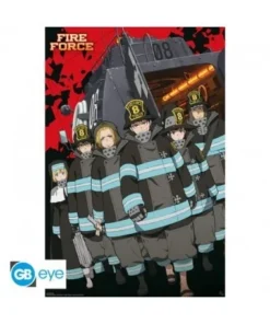 FIRE FORCE – Poster «Key art S1 Company 8» (91.5×61) POSTERS7,50 €7…