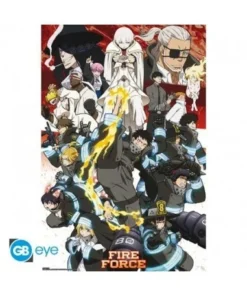 FIRE FORCE – Poster «Key art season 2» (91.5×61) POSTERS7,50 €7,50 …