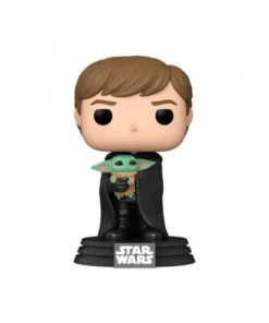 Funko POP! Funko POP! 482 The Mandalorian – Luke W/Child – Star War…