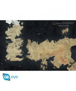 GAME OF THRONES – Poster «Westeros Map» (91.5×61) POSTERS7,50 €7,50…
