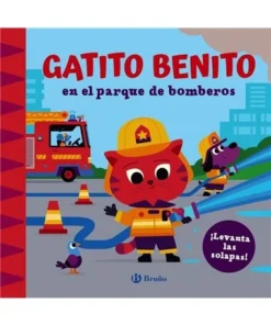 GATITO BENITO EN EL PARQUE DE BOMBEROS