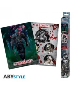 GOBLIN SLAYER – Set 2 carteles de Chibi – Groupe & Slayer (52×38) P…