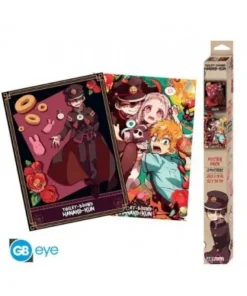 HANAKO-KUN El fantasma del lavabo – Set 2 Chibi Posters – Series 1 …