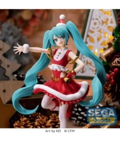 Hatsune Miku Christmas 2023 Ver. Luminasta | Figura Vocaloid | Frikomics