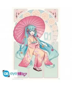 HATSUNE MIKU – Poster Maxi 91.5×61 – Sakura Kimono POSTERS7,50 €7,5…