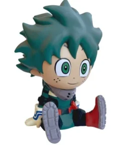 IZUKU MIDORIYA HUCHA 18CM MY HERO ACADEMY TIRELIRE PLASTOY ANIME / …