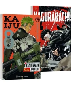 KAIJUU 8 14 Y KAGURABACHI 1 PACK ESPECIAL