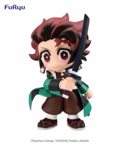 figura Tanjiro Kamado, figura Kimetsu no Yaiba, Tanjiro estilo Toonize, regalo fan Tanjiro
