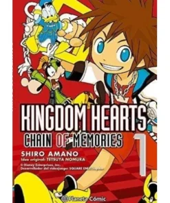 KINGDOM HEARTS CHAIN OF MEMORIES 1 9788416244614 PLANETA COMIC 8,50 €