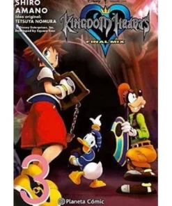 KINGDOM HEARTS FINAL MIX 3 9788416244607 PLANETA COMIC 8,50 €